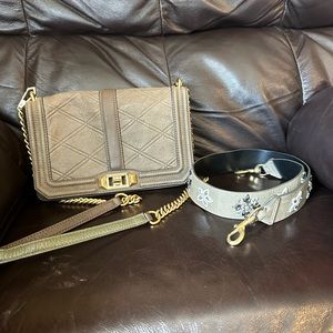 Rebecca minkoff purse, with two straps